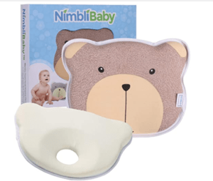 Nimbli-Baby-Head-Shaping-Pillow-Memory-Foam-Flat-Head-Baby-Pillow