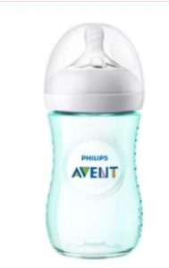 Phillips-Natural-Baby-Avent-Teal-Bottle