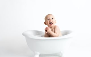 Baby Swallowing Bath Water