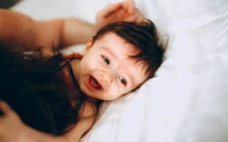 Baby Tenses Up And Shakes When Excited