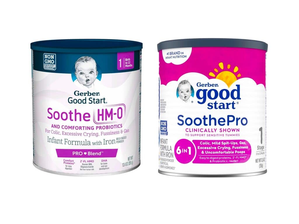 gerber soothe vs soothe pro