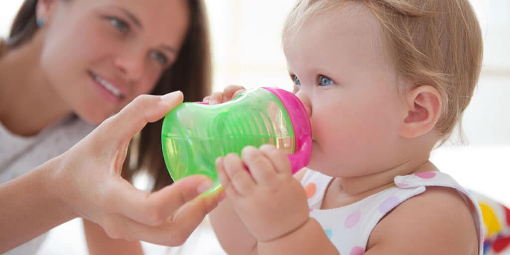 Transitioning from Bottle to Sippy Cup