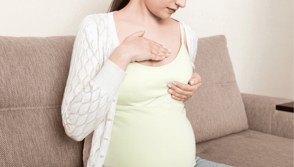Squeezing Breasts During Pregnancy