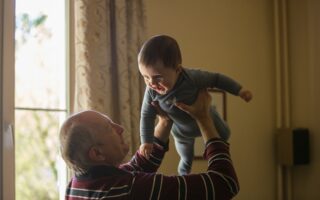 when is it ok to leave baby with grandparents