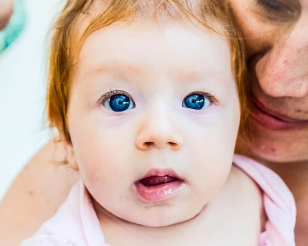 Baby's Behavior and Eye Rolling