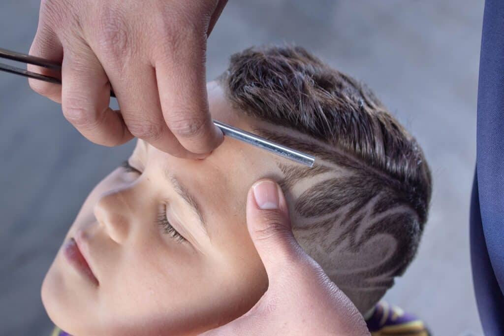 Taking Baby to a Salon or Barber